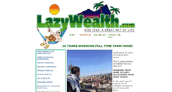 Desktop Screenshot of lazywealth.com